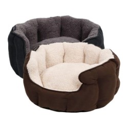 51 Degrees North Sheep Hundekorb - Beige & Braun - L