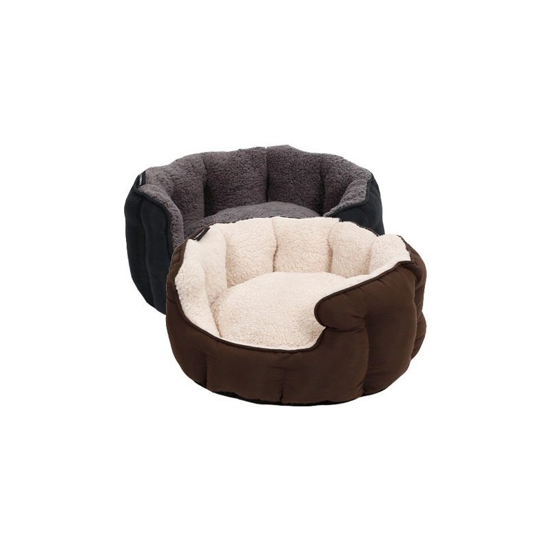 51 Degrees North Sheep Hundekorb - Beige & Braun - L