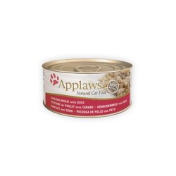 Applaws Katzenfutter - Dosen - Chicken Breast & Duck - 24 x 70 g