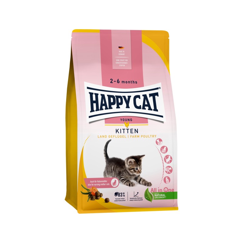 Happy Cat Kitten - Geflügel - 300 g