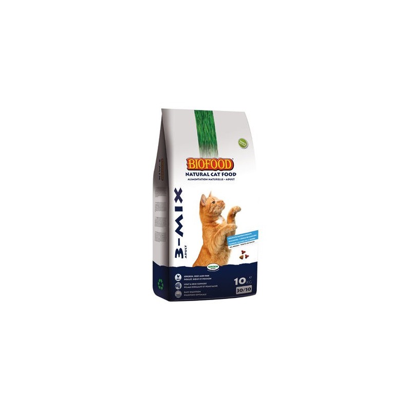 Biofood 3-Mix Katzenfutter - 2 kg