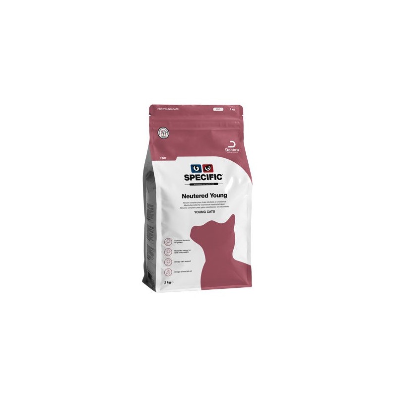 SPECIFIC Neutered Young FND Katzenfutter - 2 kg