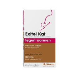 No Worm Exitel Katze - 2...