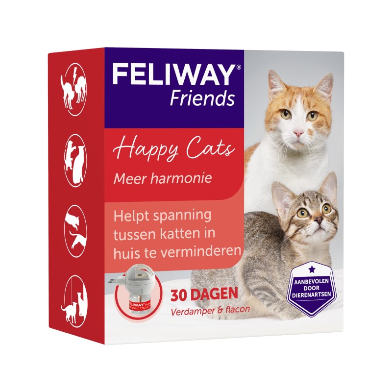 Feliway Friends Starterset (Zerstäuber und Flakon) - 48 ml