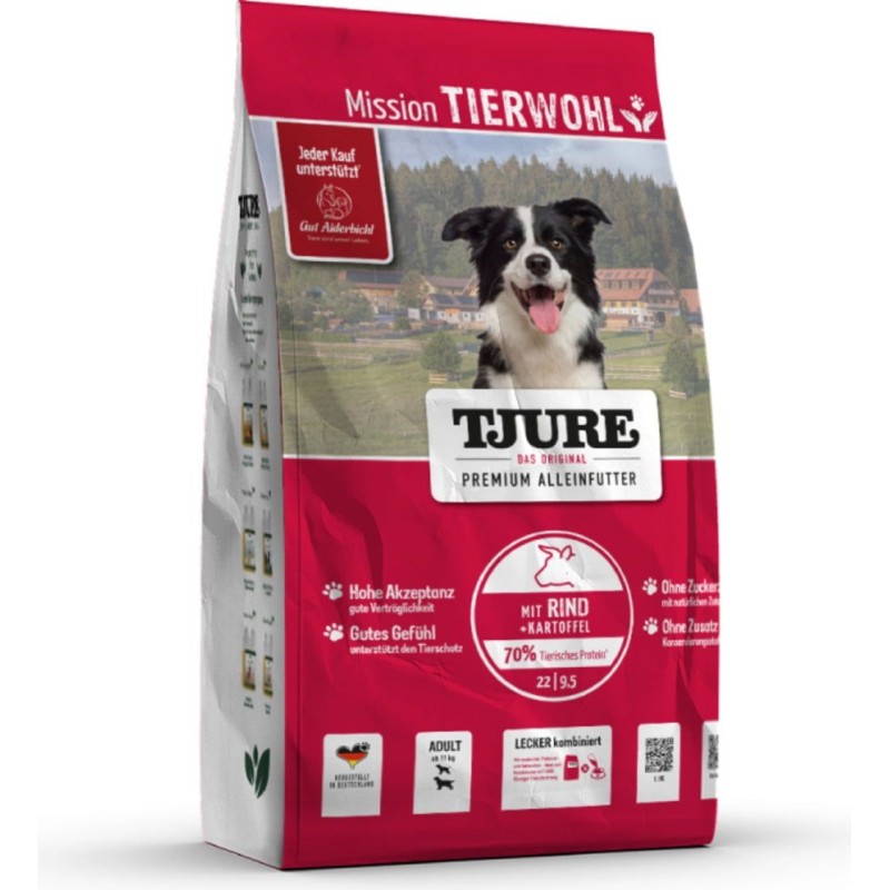 Tjure Premiumfutter Rind und Kartoffel - 750 g