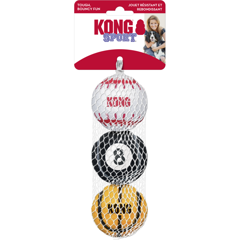 Hundespielzeug KONG Sport Balls - 1 Set