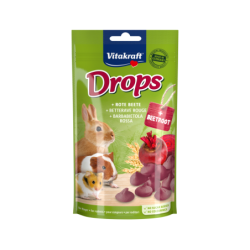 Vitakraft Drops Kaninchen & Nager - Rote Beete - 75 g