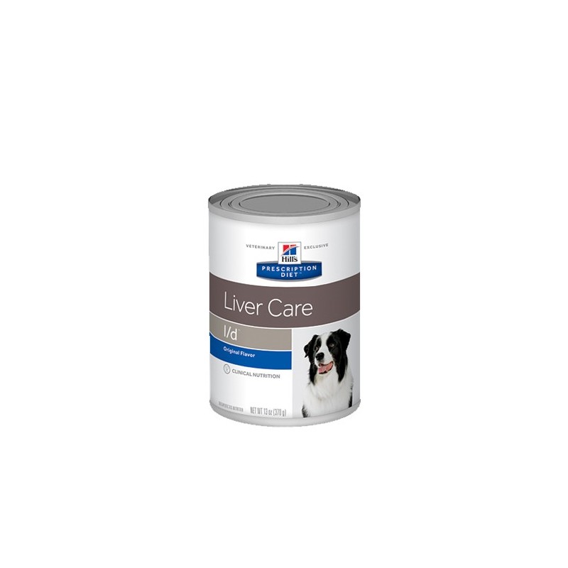 Hill's Prescription Diet l/d Liver Care Hundefutter - Dosen - 12 x 370 g