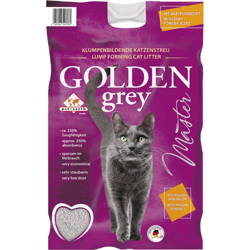 Golden Grey Master Katzenstreu - 14kg