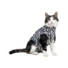 Medical Pet Shirt Katze - Zebra / Muster - XXXS