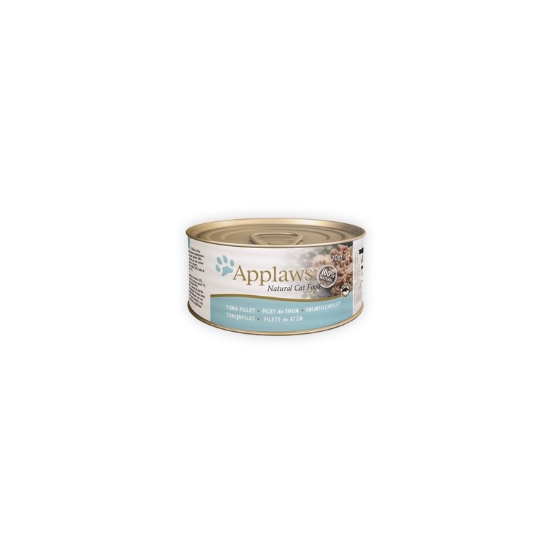 Applaws Katzenfutter - Dosen - Tuna Fillet - 24 x 70 g