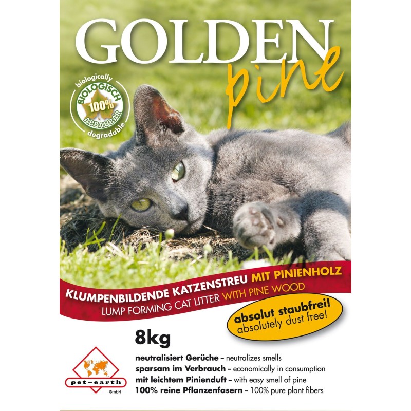 Golden Pine Katzenstreu - 8 kg