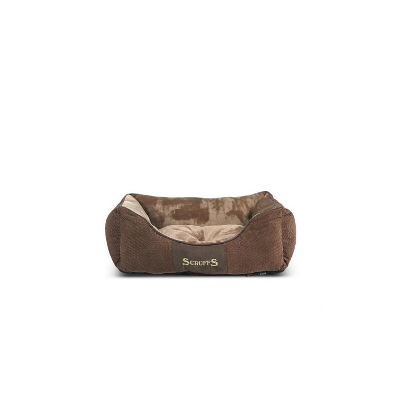 Scruffs Chester Box Bed - Chocolate (Braun) - M