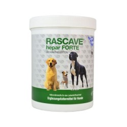 Nutrilabs Rascave hepar für Hunde - Forte - 90 Tabletten