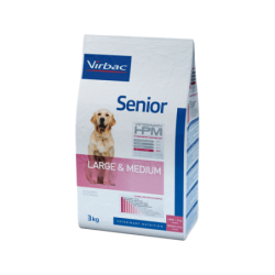 Veterinary HPM Large & Medium Senior Hundefutter - 3 kg