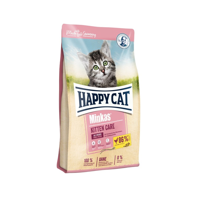 Happy Cat Minkas Kitten Care Katzenfutter - Geflügel - 1,5 kg