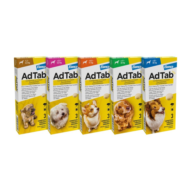 AdTab 56 mg - 1,3-2,5 kg - 3 Tabletten