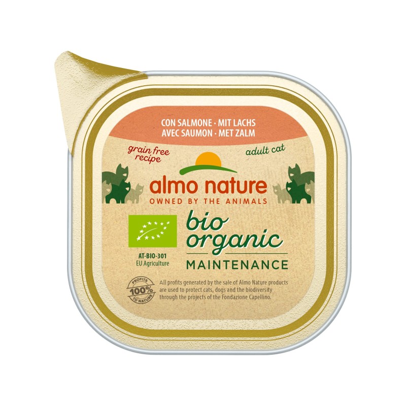 Almo Nature Bio Organic Maintenance - Lachs - 19 x 85 g