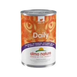 Almo Nature Daily Menu Katzenfutter - Dosen - Kaninchen - 24 x 400 g