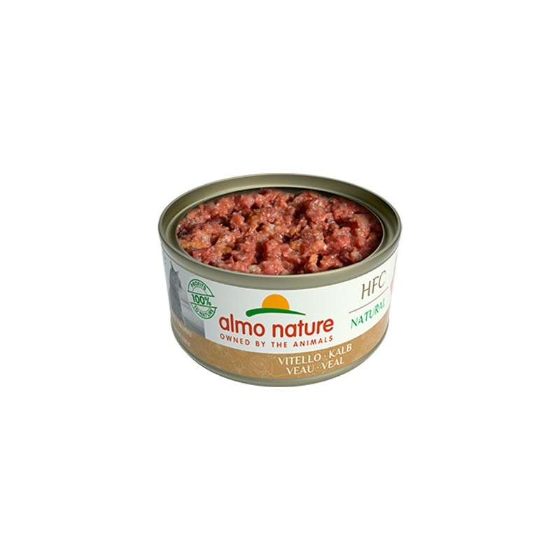 Almo Nature Classic Katzenfutter - Dosen - Rind - 24 x 70 g