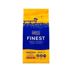 Fish4Dogs Finest Adult Complete große Brocken Hundefutter - Weißfisch - 12 kg