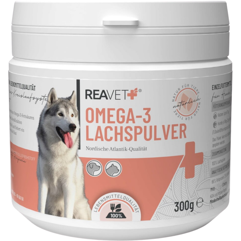 REAVET Omega-3 Lachspulver - 300 g