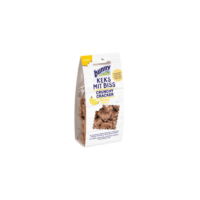 Bunny Nature Crunchy Cracker - Banane - 50 g