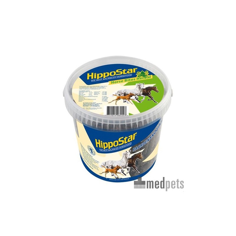 HippoStar Horse Bites - Apple - 1,5 kg