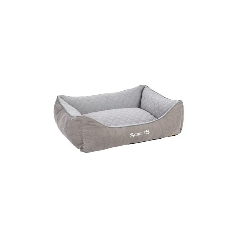 Scruffs Thermal Box Bed - M - 60 x 50 cm - Grau