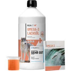 REAVET Omega-3 Lachsöl - 1.000 ml