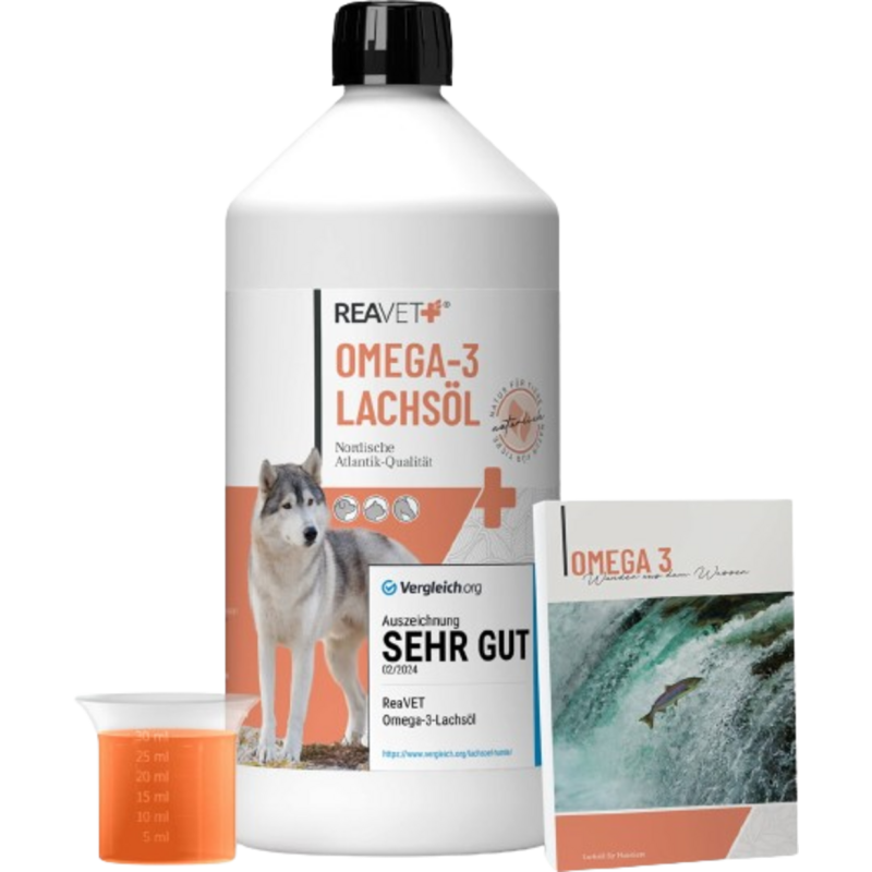 REAVET Omega-3 Lachsöl - 1.000 ml