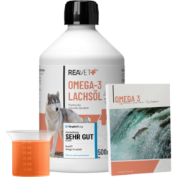 REAVET Omega-3 Lachsöl -...