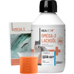 REAVET Omega-3 Lachsöl -...