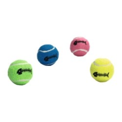 Beeztees Tennisball mit Glöckchen