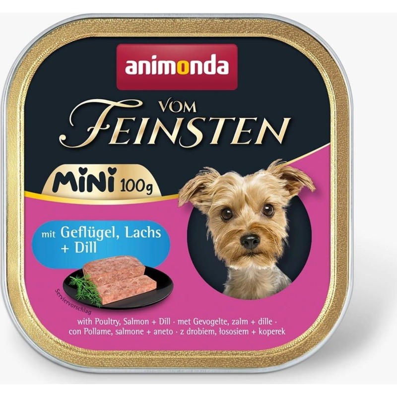 Animonda Vom Feinsten Adult Mini Geflügel & Lachs - 100 g