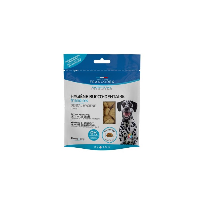 Francodex Gebisspflege Snack für Hunde - 75 g