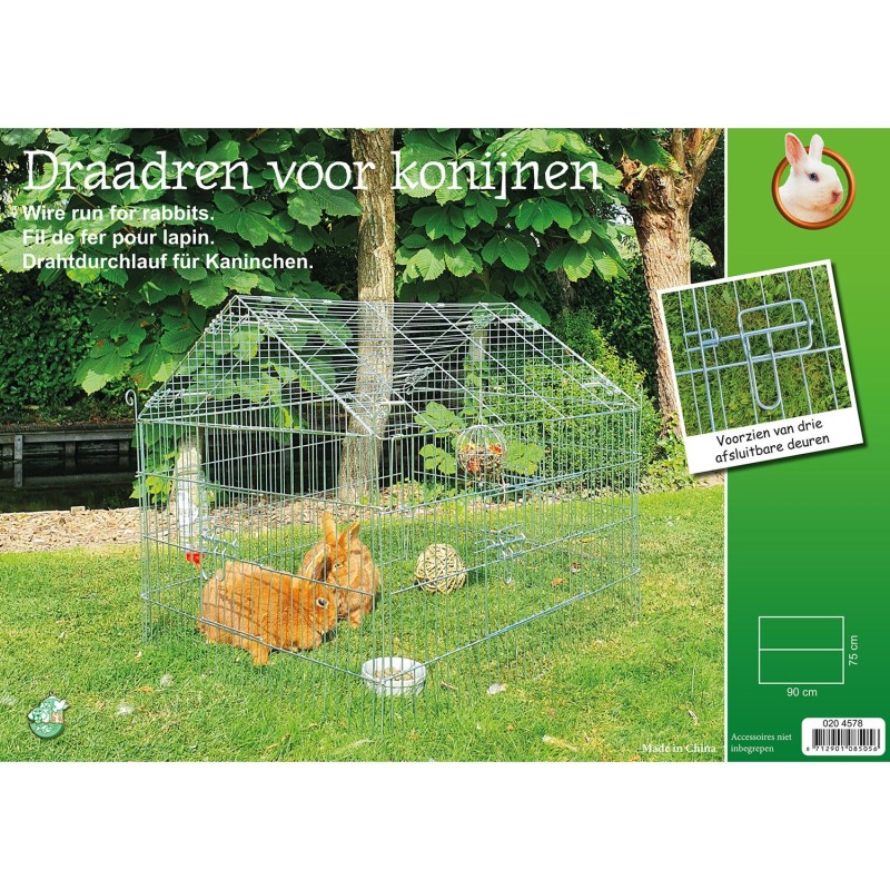 Boon Verzinkter Drahtlauf – 90 x 75 x 75 cm