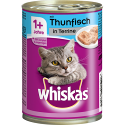 Whiskas Dose in Terrine mit Thunfisch 1+ - 400 g