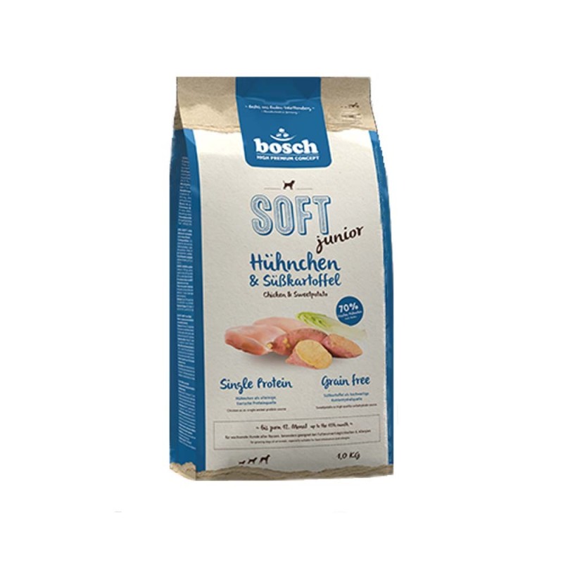 Bosch SOFT Junior Trockenfutter - Hühnchen & Süßkartoffel - 12,5 kg