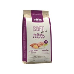 Bosch SOFT Mini Trockenfutter - Perlhuhn & Süßkartoffel - 2,5 kg