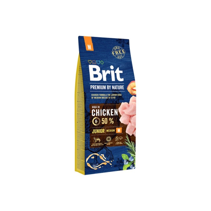 Brit Premium by Nature Junior M Hundefutter - 3 kg