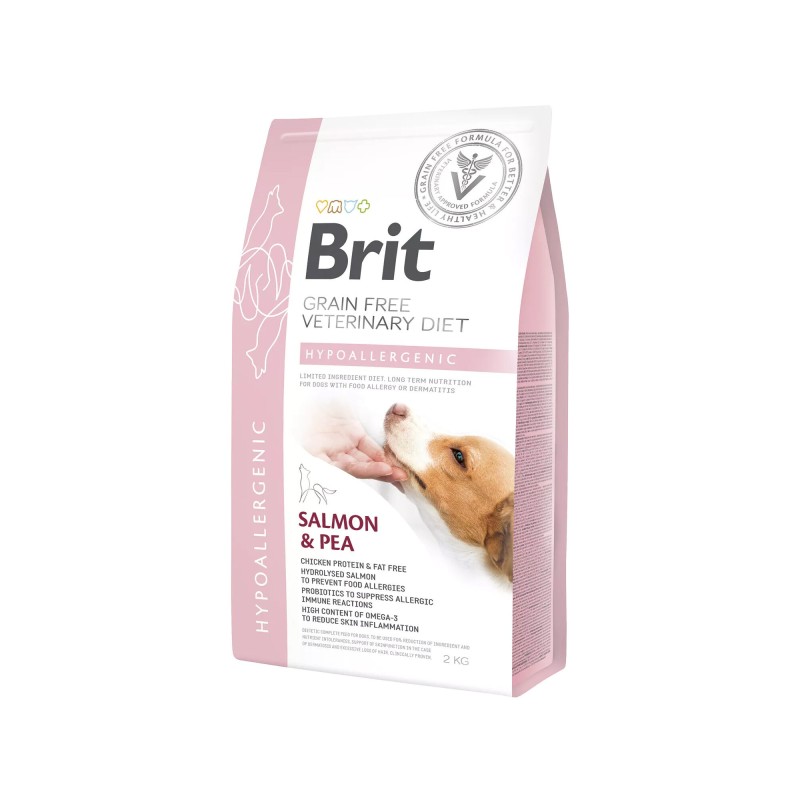 Brit Veterinary Diet Hund - Getreidefrei - Hypoallergen - 2 kg