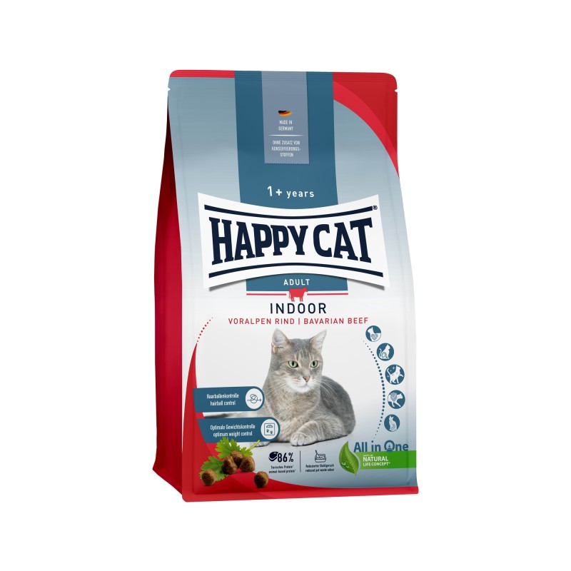 Happy Cat Indoor - Rind - 1,3 kg