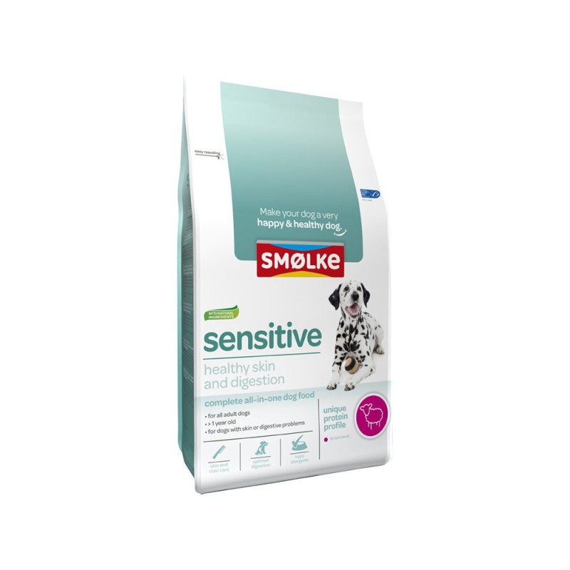 Smølke Adult Sensitive Hundefutter - 12 kg