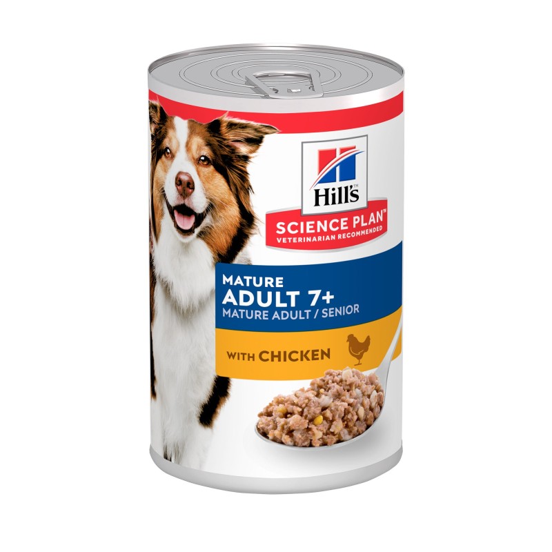 Hill's Science Plan Canine Mature/Adult - Huhn Dosen 12 x 370 g