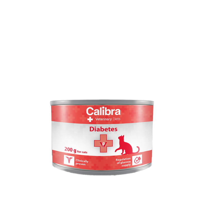 Calibra Cat Veterinary Diets - Diabetes - Nassfutter - 6 x 200 g