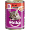 Whiskas Dose in Terrine mit Rind 1+ - 400 g