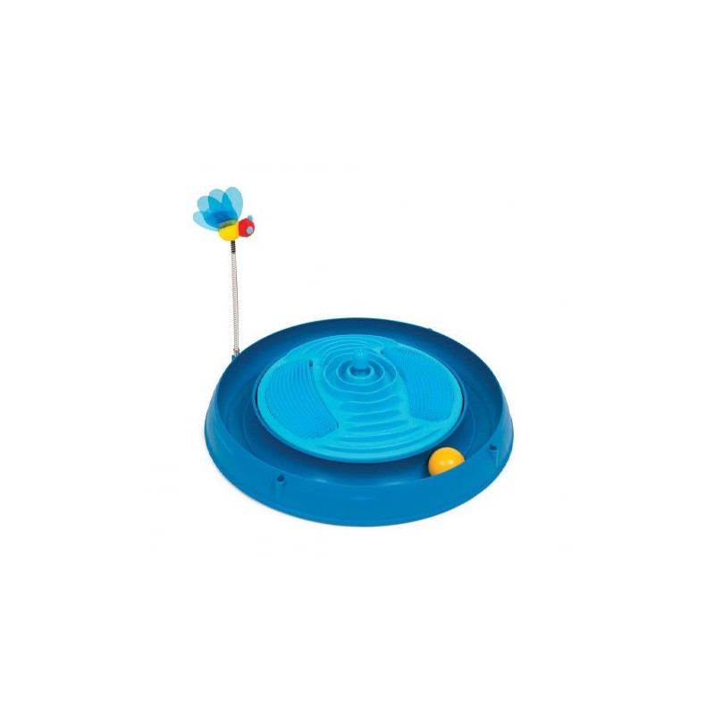 Catit Play Circuit Ball Toy with Catnip Massager