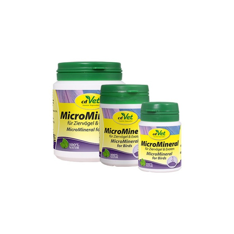 cdVet MicroMineral Ziervögel & Exoten - 60 g