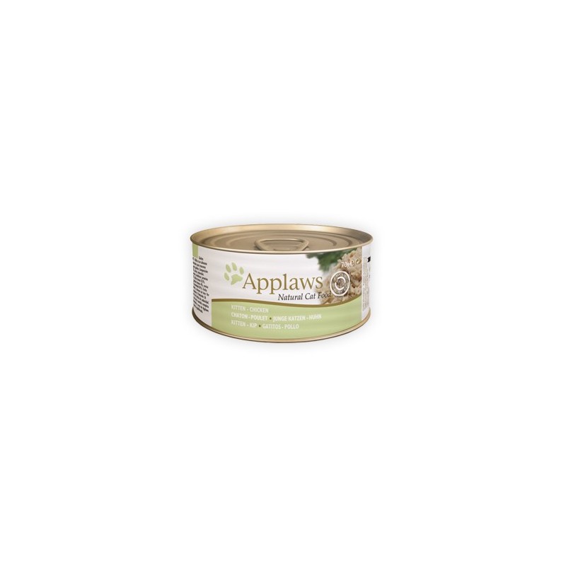 Applaws Kittenfutter - Dosen - Huhn - 24 x 70 g